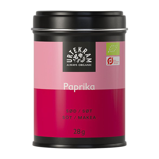 Urtekram Food Paprika Söt, 28 g