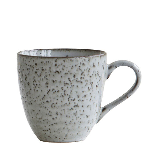 Mugg Rustic, 9 cm, grå
