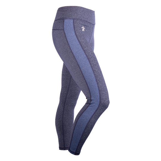 Star Striped tights, Naughty Navy