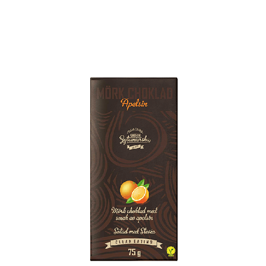 Mörkchoklad Apelsin, 75 g