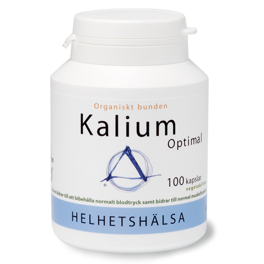 Helhetshälsa KaliumOptimal 100 kapslar
