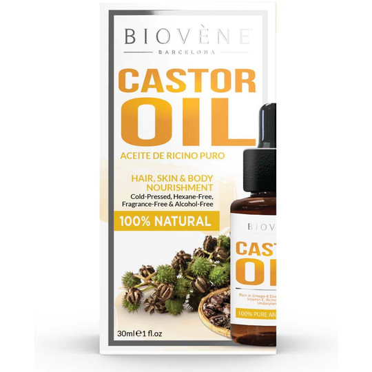Biovène Star Collection Castor Oil Pure & Natural Hair, Skin & Body No