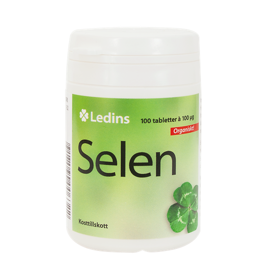 Ledins Selen organiskt 100 mcg 100 tabletter