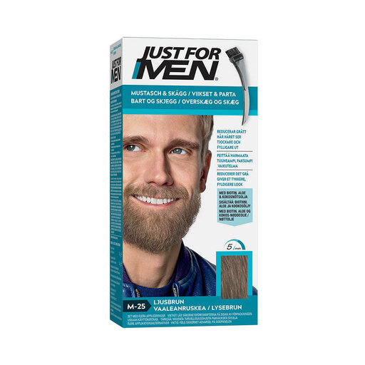 Moustache & Beard Light Brown