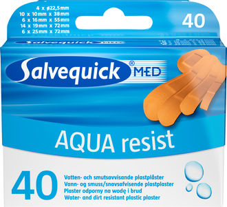 Salvequick Aqua Resist mix plåster 40 st
