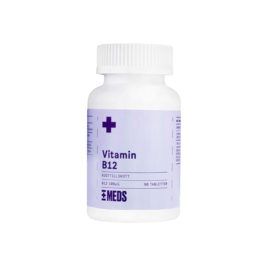 MEDS Vitamin B12 100 mcg 90 tabletter