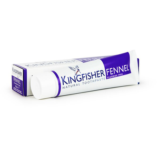 Kingfisher Naturlig Fluorfri Tandkräm Fänkålssmak, 100 ml