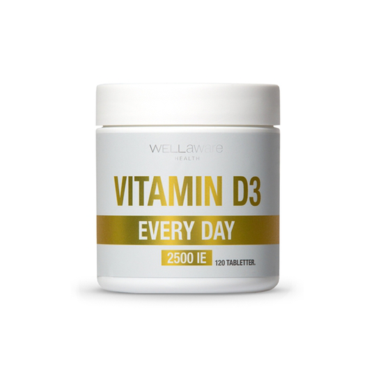 WellAware Vitamin D3 2500 IE Tabletter