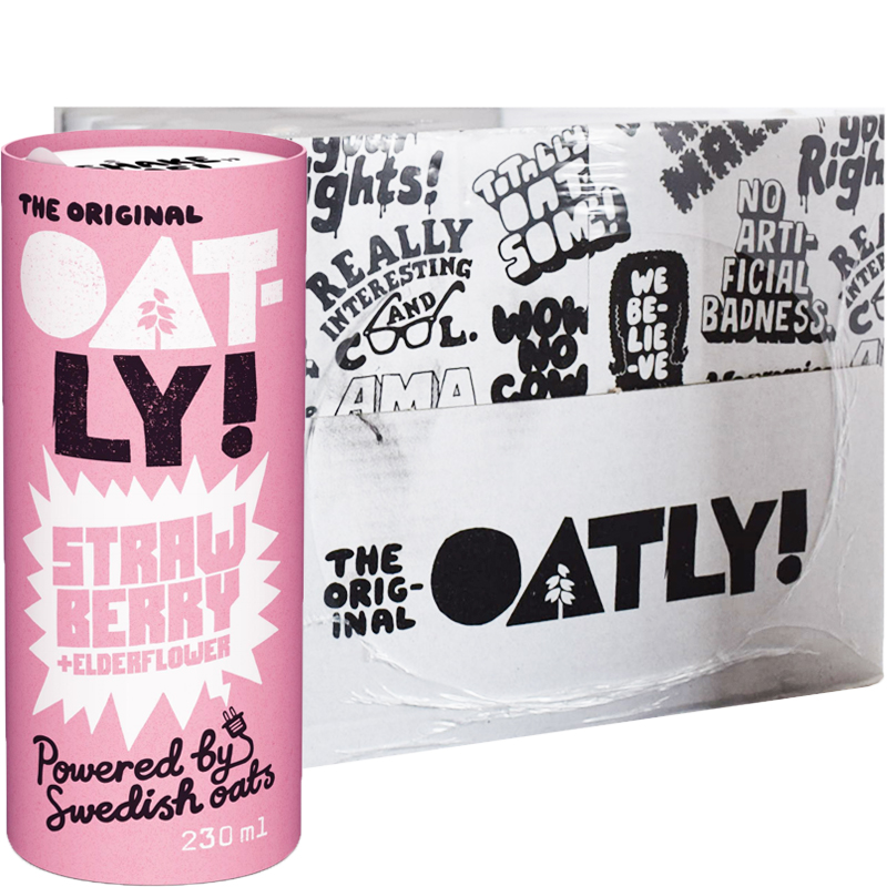 Hel Låda Dryck "Strawberry & Elderflower" 12 x 230ml - 43% rabatt