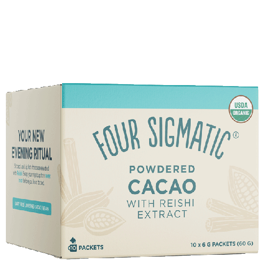 Powdered Cacao With Reishi Extract, 10 paket