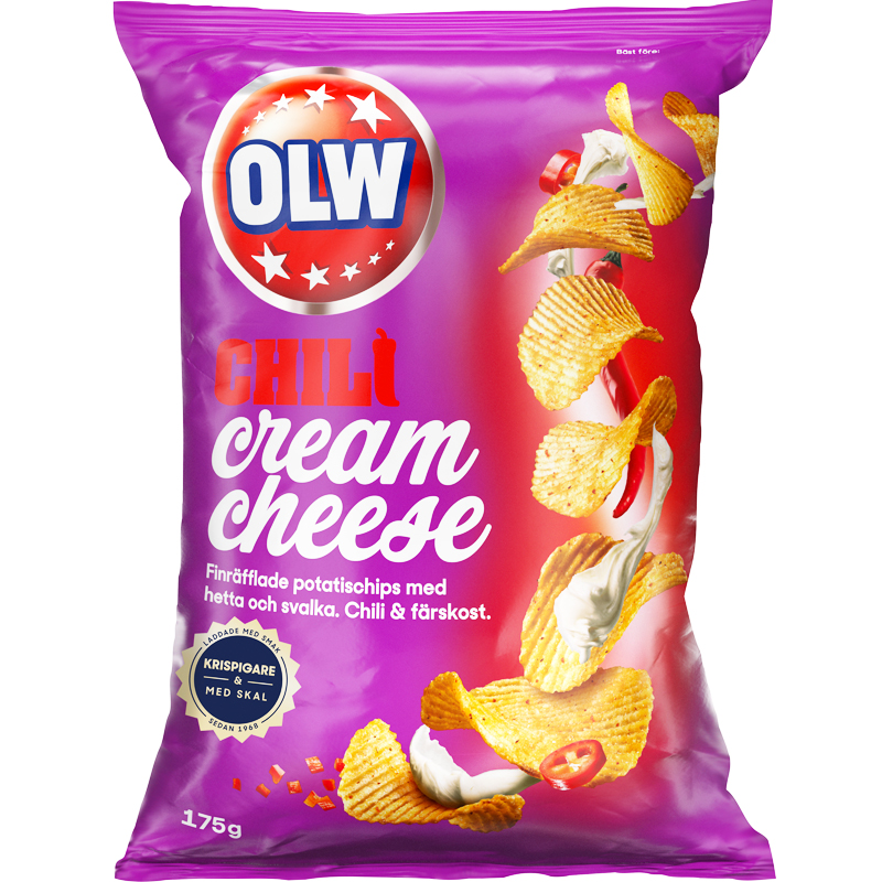 Chips Chili Cream Cheese - 25% rabatt