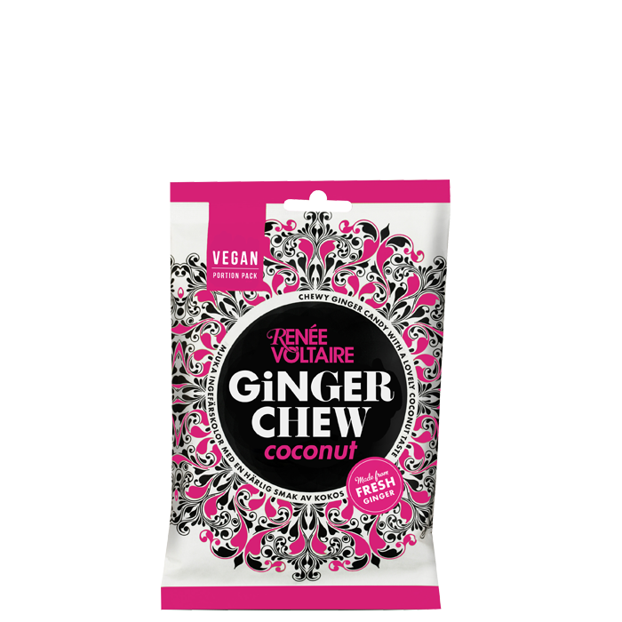 Ginger Chew Coconut, 120 g