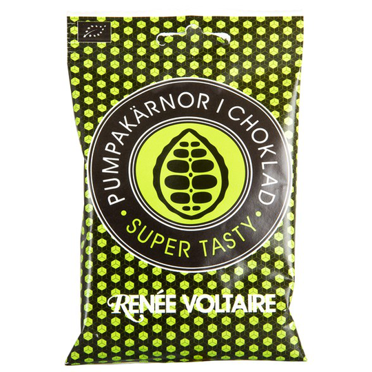 Renee Voltaire Pumpakärnor i Choklad, 55 g