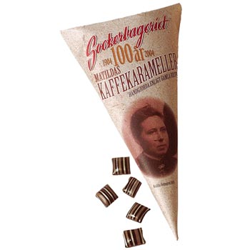 Kaffekarameller i strut 100 g