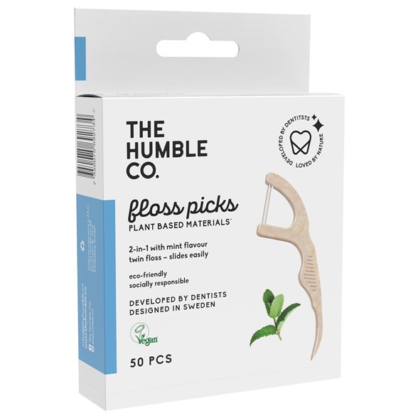 The Humble Co. Tandtrådsbygel med Mintsmak, 50 st