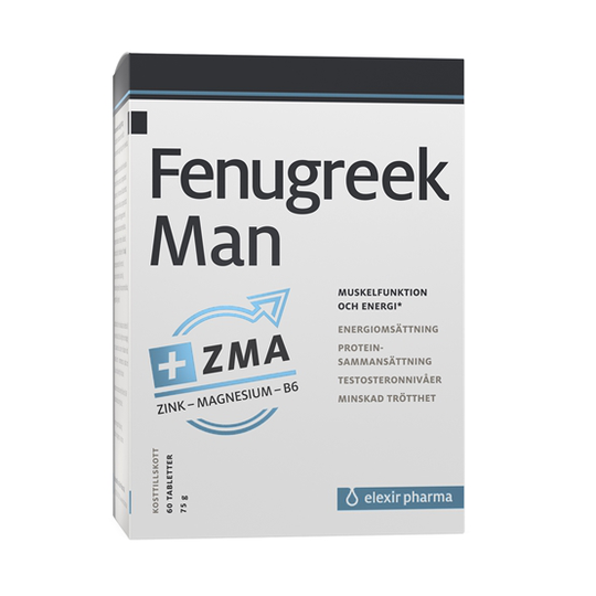 Elexir Pharma Fenugreek Man 60 tabletter