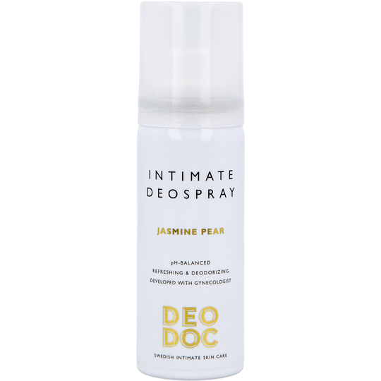 DeoDoc Intimate deospray 0 % aluminium Jasmine Pear 50 ml