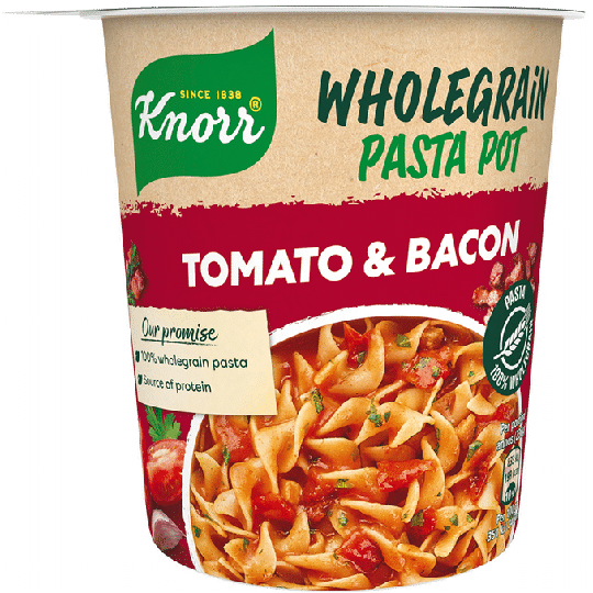 Knorr Snack Pot Tomato & Bacon