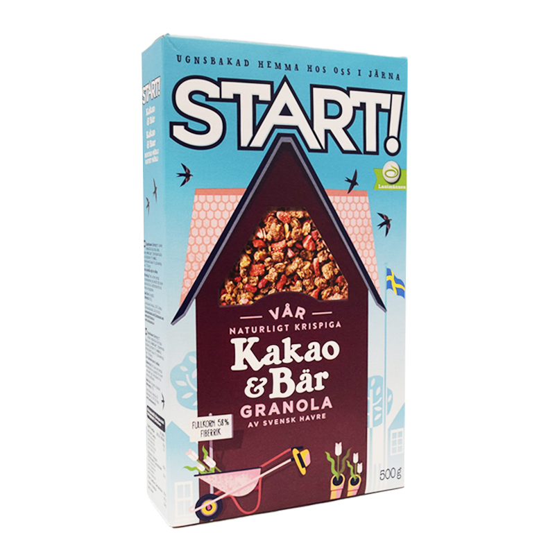 Granola Kakao & Bär 500g - 30% rabatt