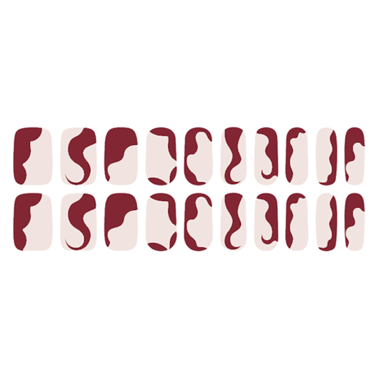 Love'n Layer Abstraction grape red 20 st