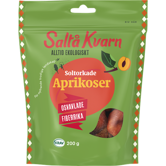 Saltå Kvarn Aprikoser 200 g
