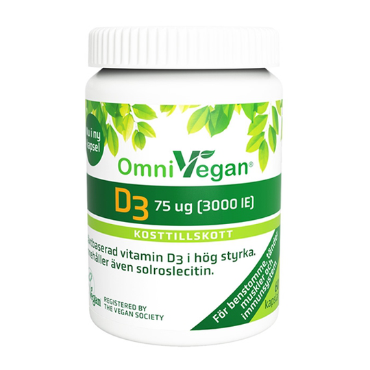 Omnisym Pharma OmniVegan D3 60 kapslar