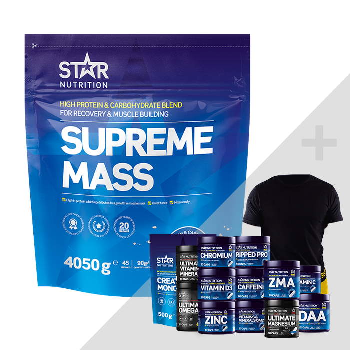 Supreme Mass, 4 kg + Bonus Product!