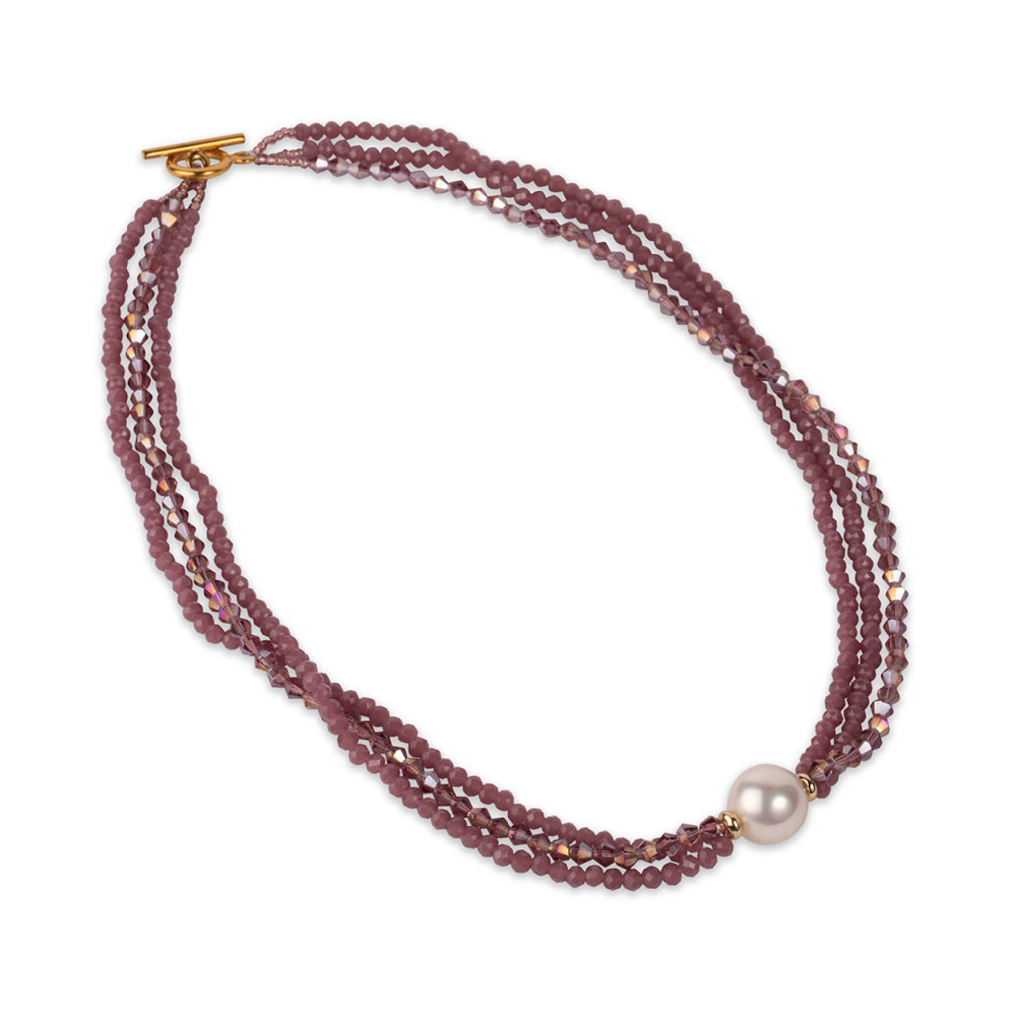 Sparkling Pearl Necklace