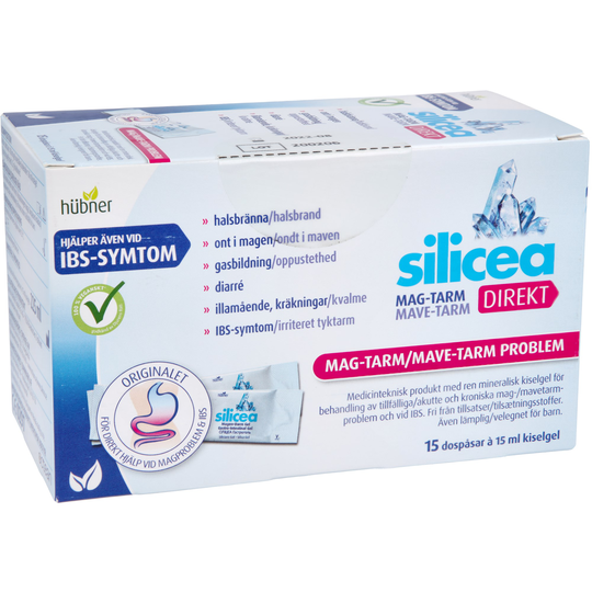 Silicea Mag-Tarm Direkt 15ml 15 st