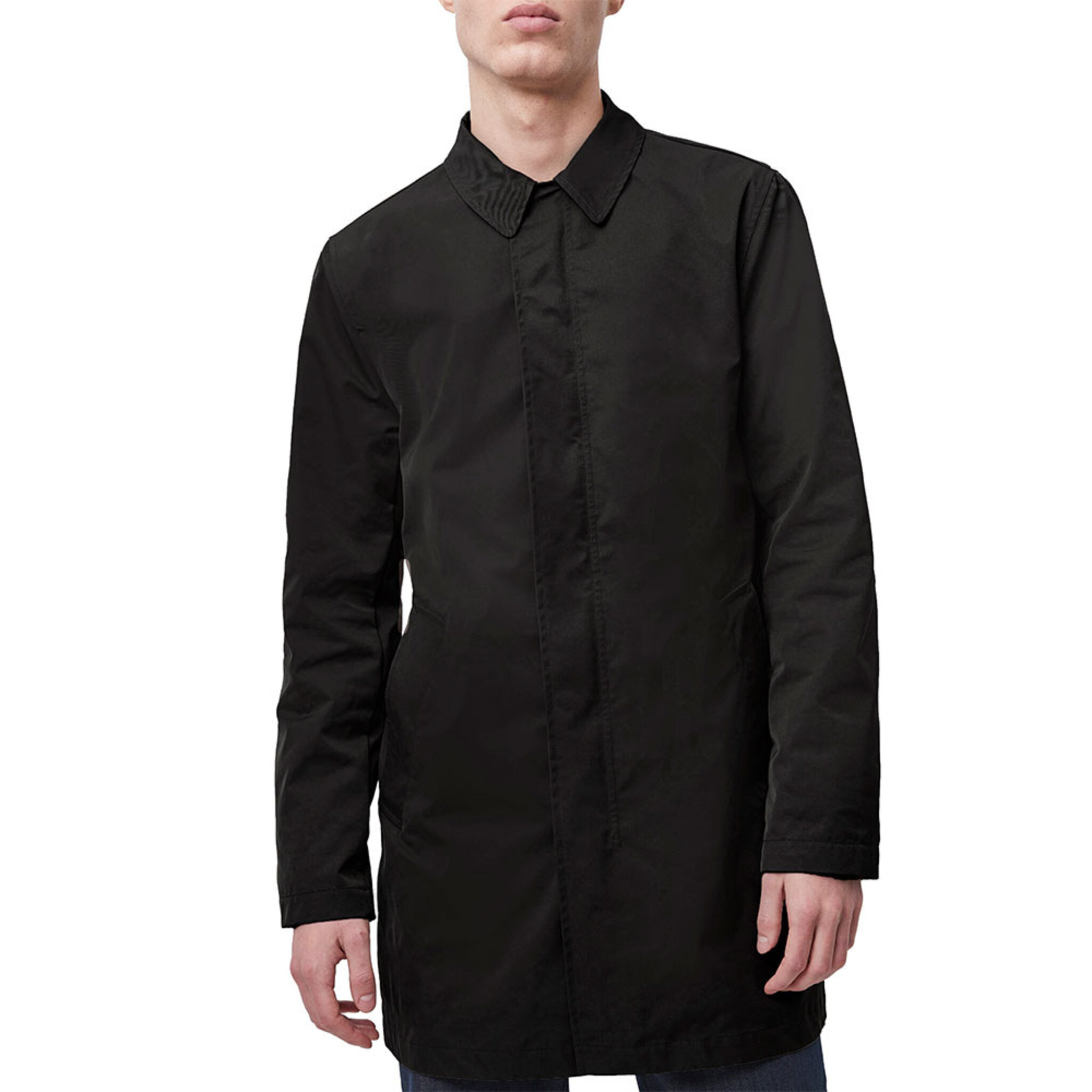 Polyester Twill Ls Mac Jacket