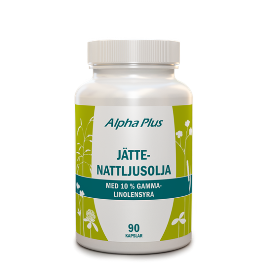 Alpha Plus Jättenattljusolja 90 kapslar