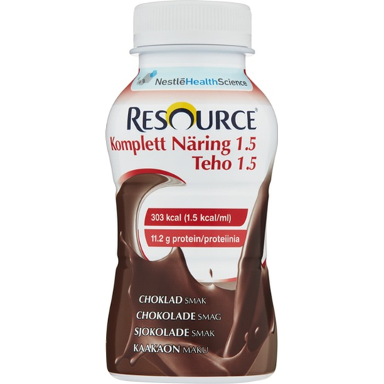 Resource Komplett näring 1.5 Choklad 4 x 200 ml