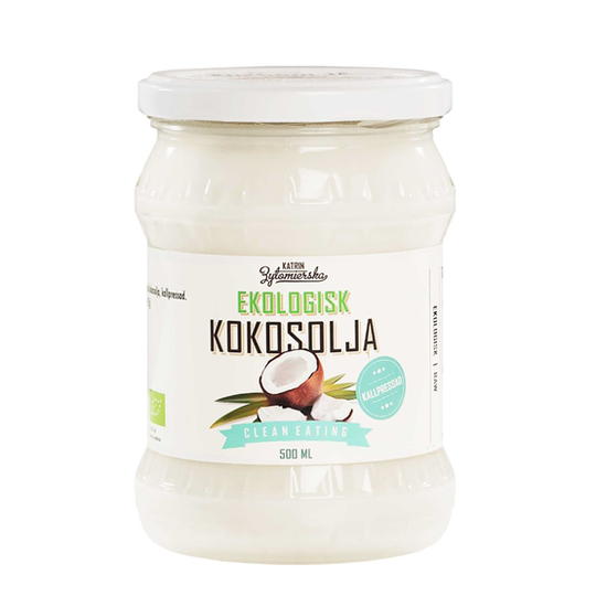 Clean Eating Kokosolja Kallpressad 500 ml