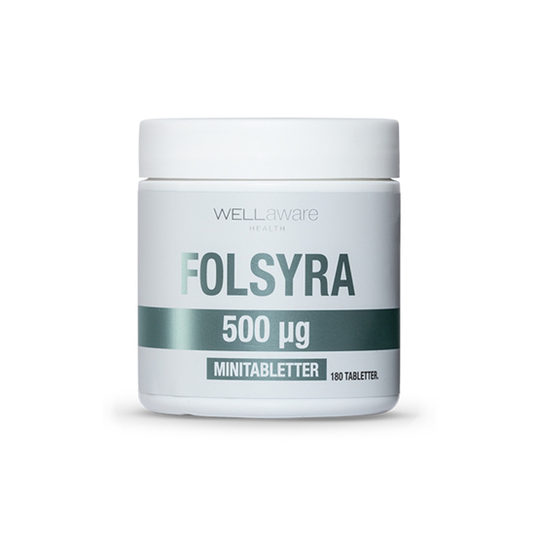 WellAware Health Folsyra 180 tabletter